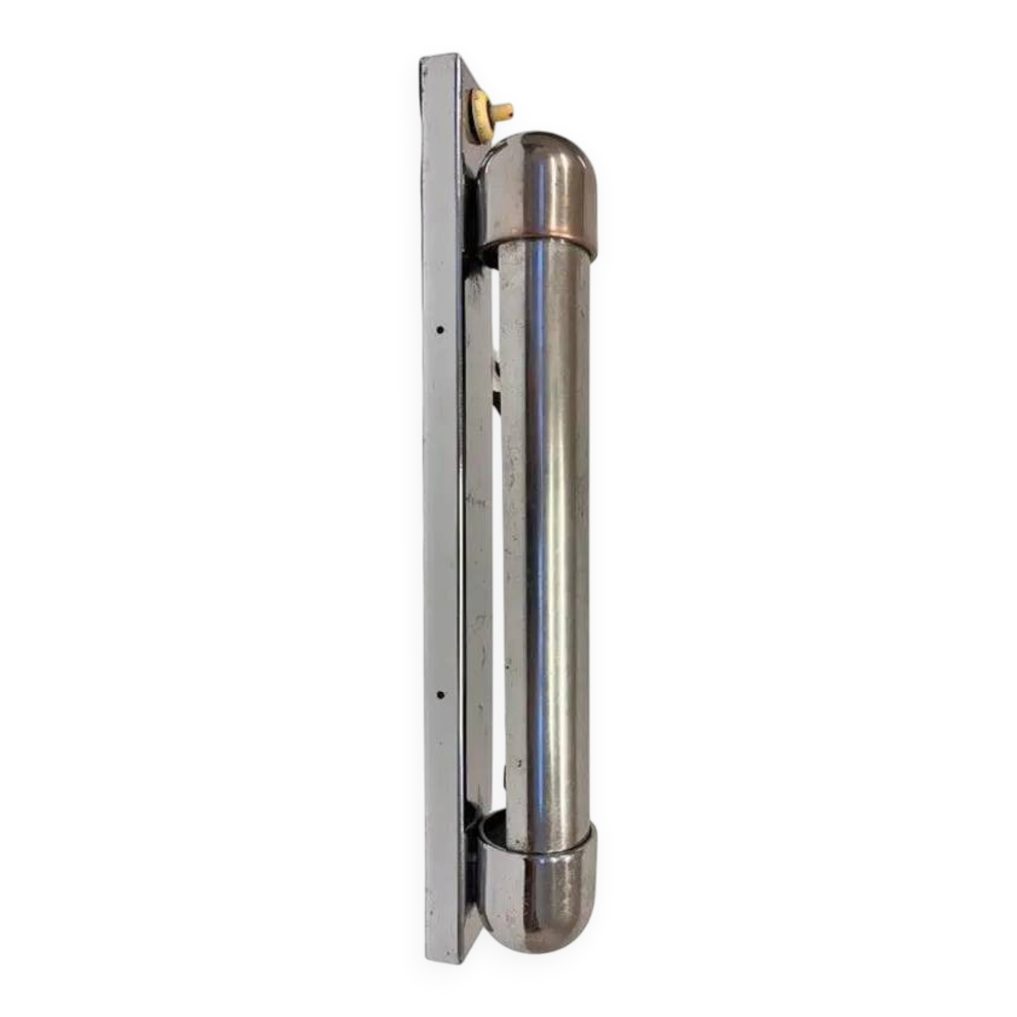 Chrome design Bauhaus Wall Lamp, 1930s - Czechoslovakia