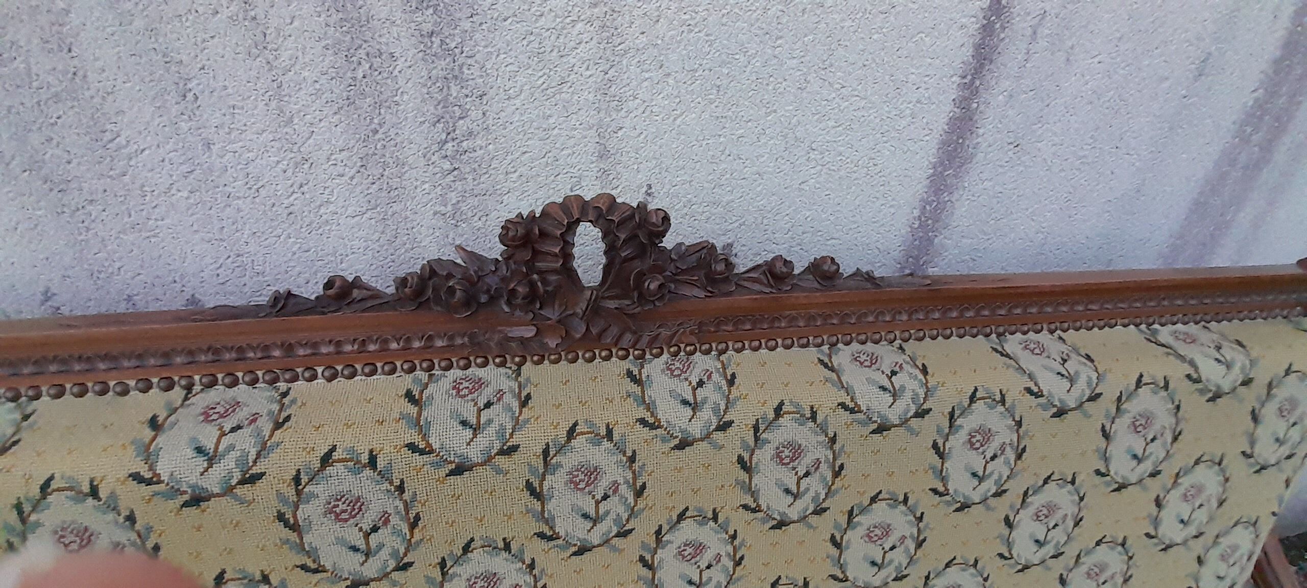Louis XVI style bench
