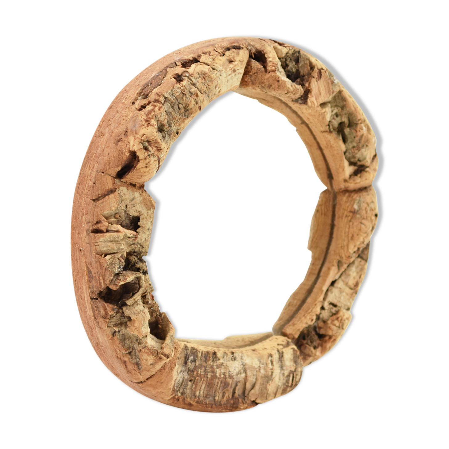 Cork mirror 1970 - 16x16cm