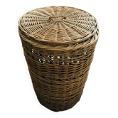 Small woven rattan basket