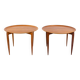 Pair of Danish Teak Model 4508 Tray Tables by Fritz Hansen, 1950s