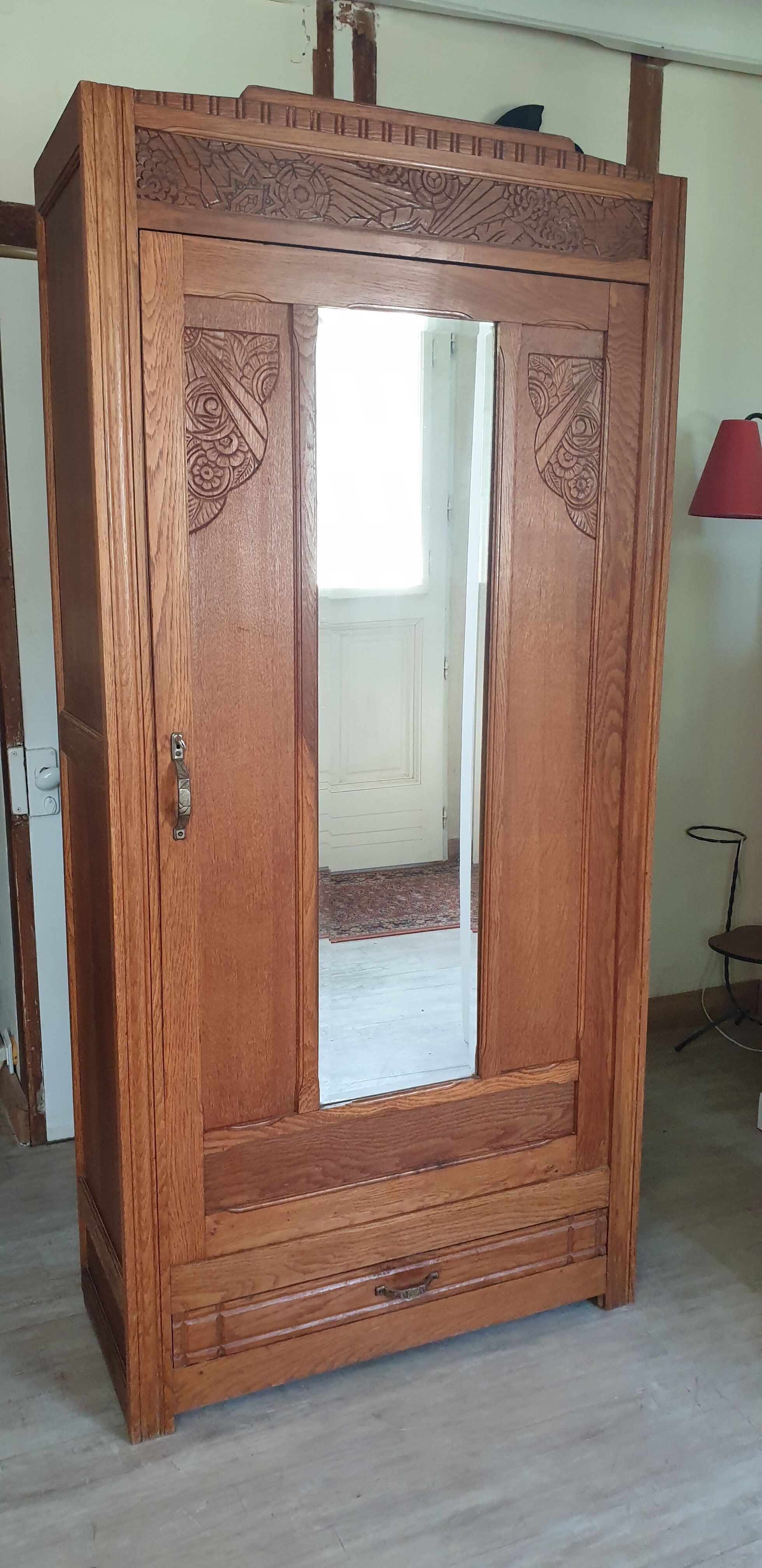 Art deco Parisian wardrobe