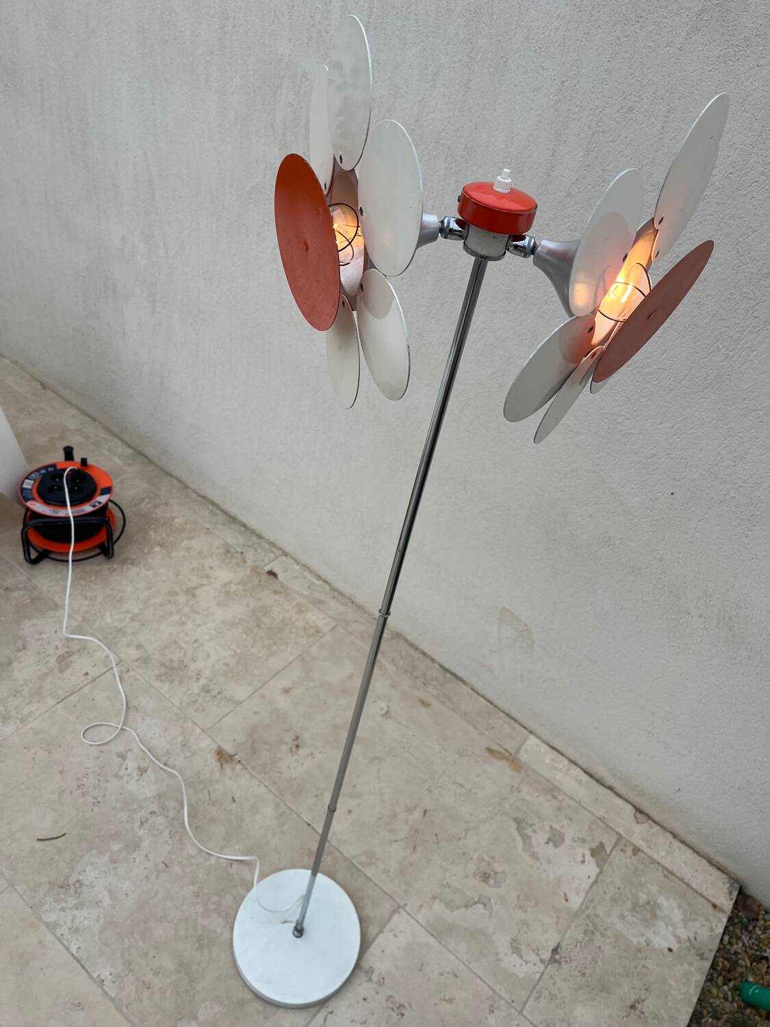 Lampadaire vintage années 70