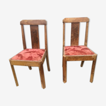 Pair of chairs Stella of time stamped 1930.