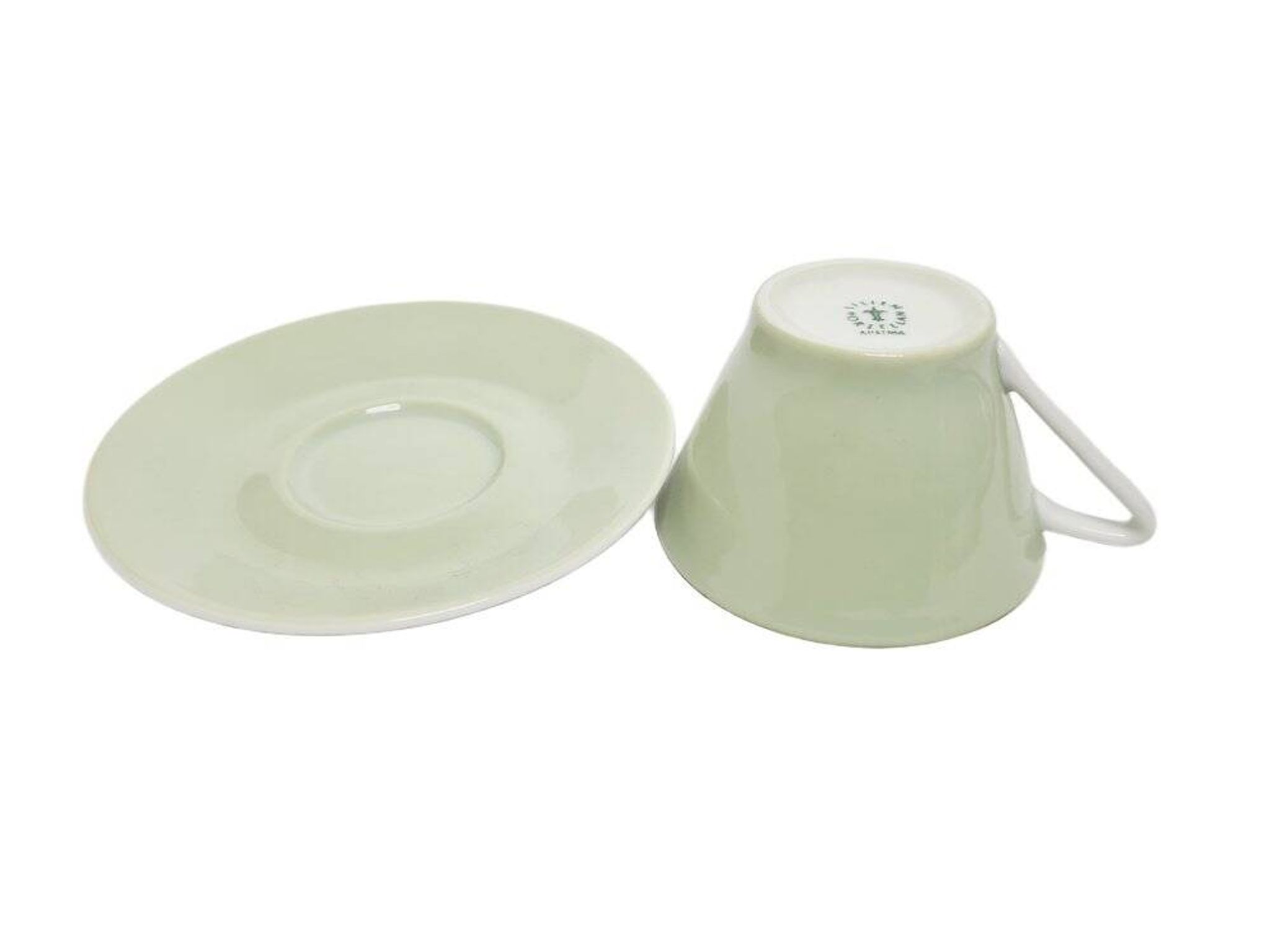 Tasse et soucoupe postmodernes, Autriche, années 1960, ensemble de 2