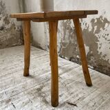 Handcrafted oak stool