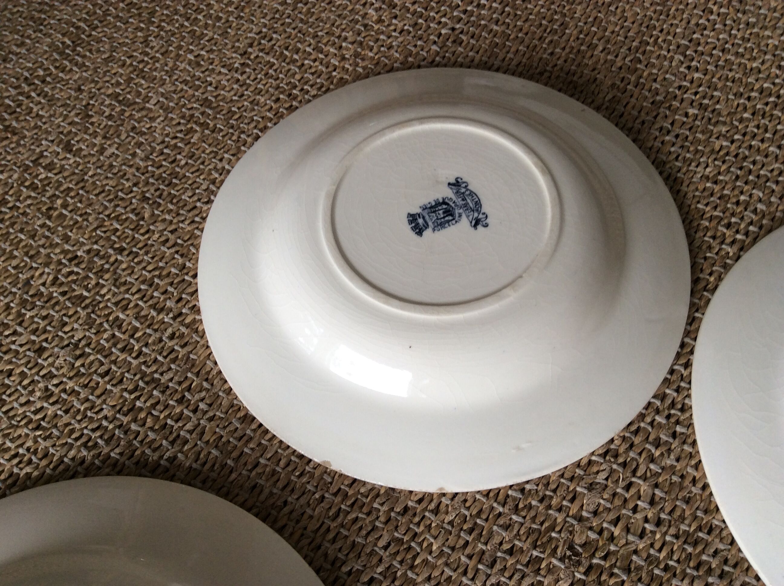 9 assiettes Terre de Fer