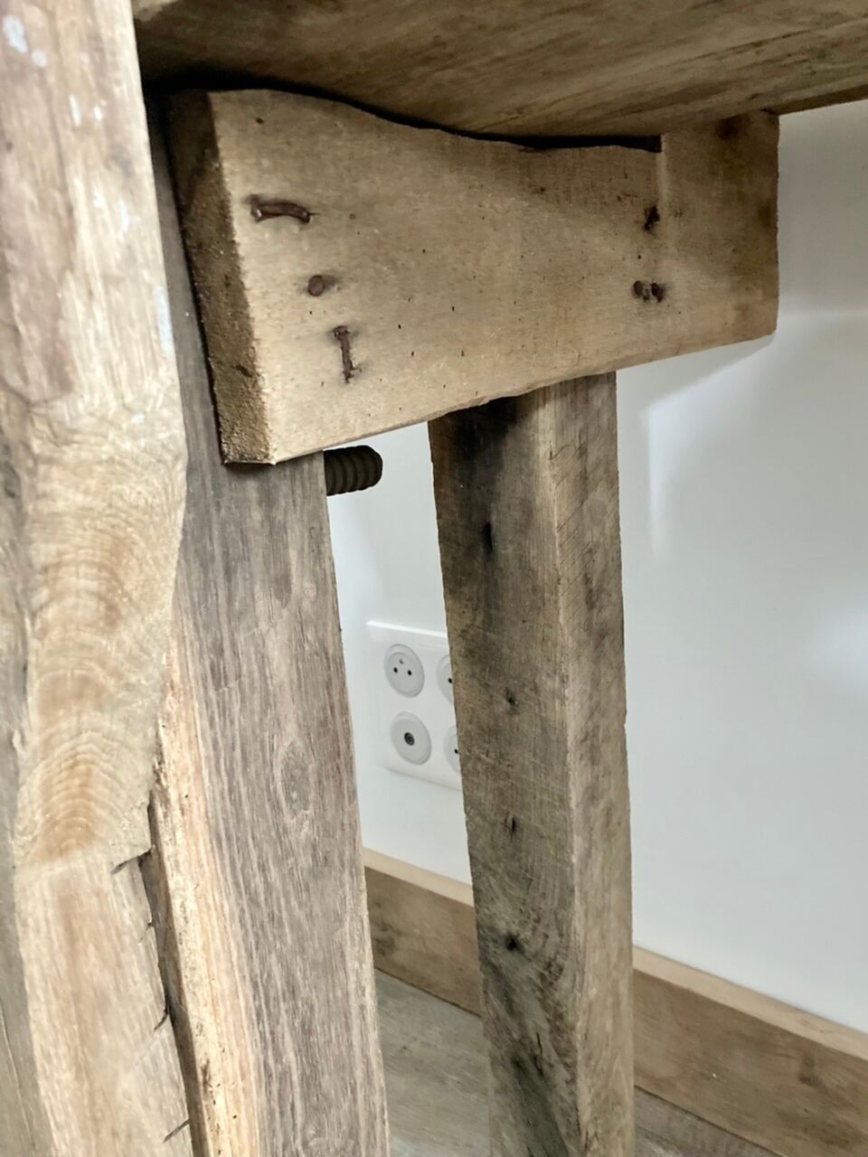 Authentic old workbench