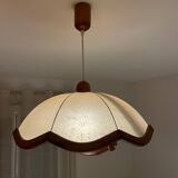 Lustre coupole fleur