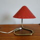 Vintage bedside lamp red 1950