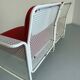 Old 2 seater sofa Italian design from the 70s Talin Vicenza metal per
