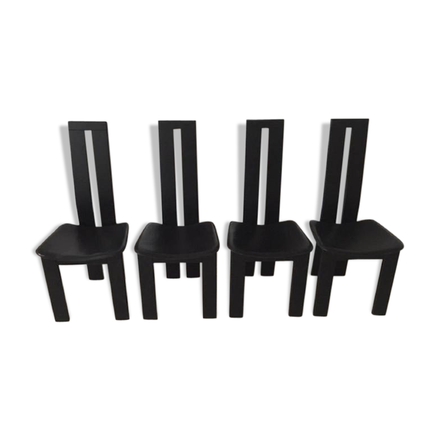 Set of four chairs by Pietro Constantini to Ello, Italy, 1970s