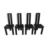 Set of four chairs by Pietro Constantini to Ello, Italy, 1970s