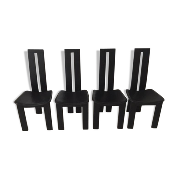 Set of four chairs by Pietro Constantini to Ello, Italy, 1970s
