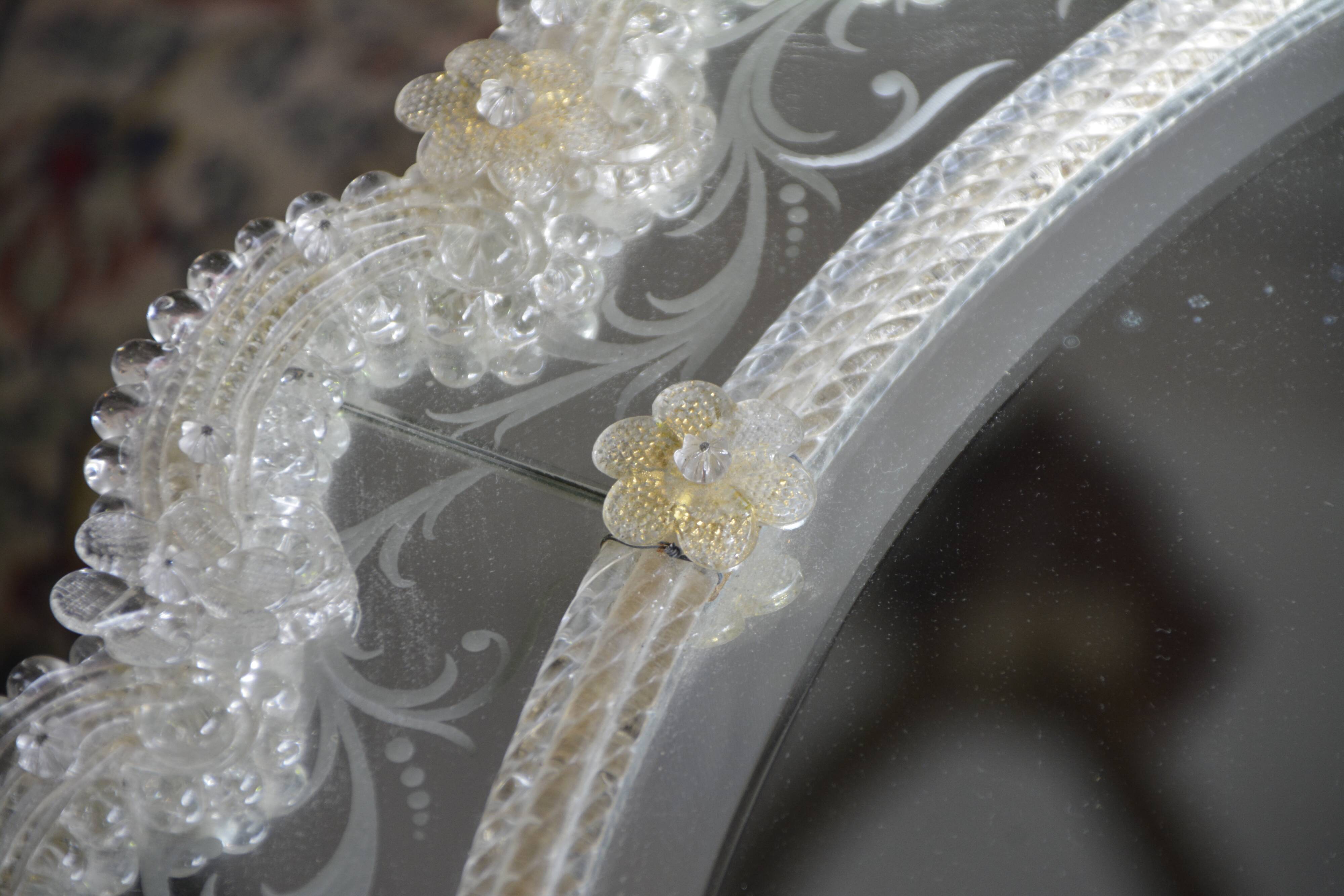 Venetian mirror murano