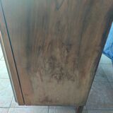 Art Deco walnut chest of drawers