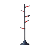 Post modern modular hook coat rack, 1980s