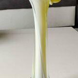 Vase Soliflore Arum flower/Jack in the Pulpit. Murano. High 30.5 cm