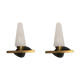Pair of 50/60s sconces