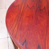 Round table in vintage Rio rosewood