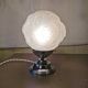 Art Deco lamp with hydrangeas