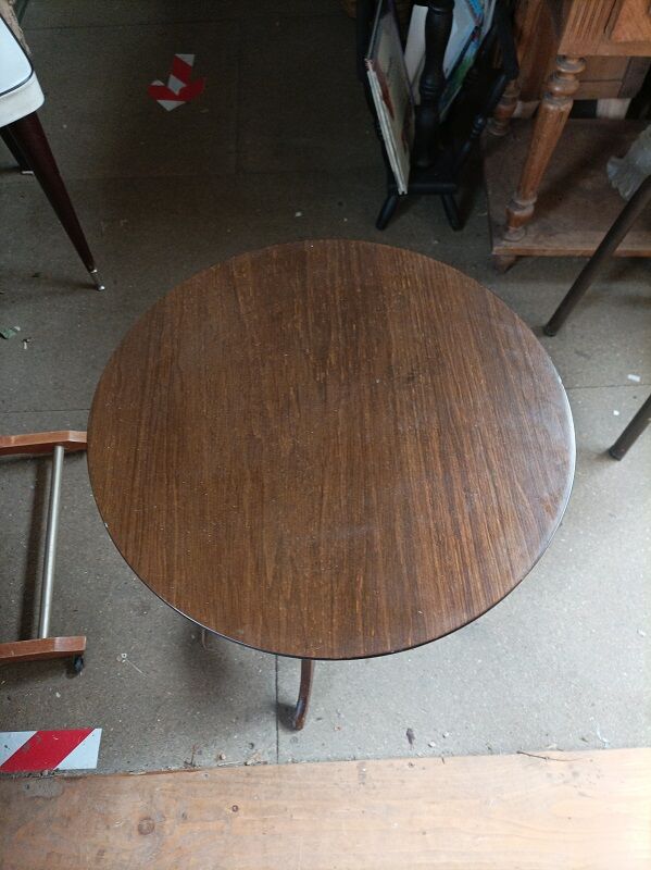 Pedestal table console wood legs tripod wood dp 052307