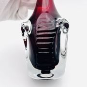 Vase Bo Borgström Åseda Glassworks Jack in the Pulpit Red 31cm 1960
