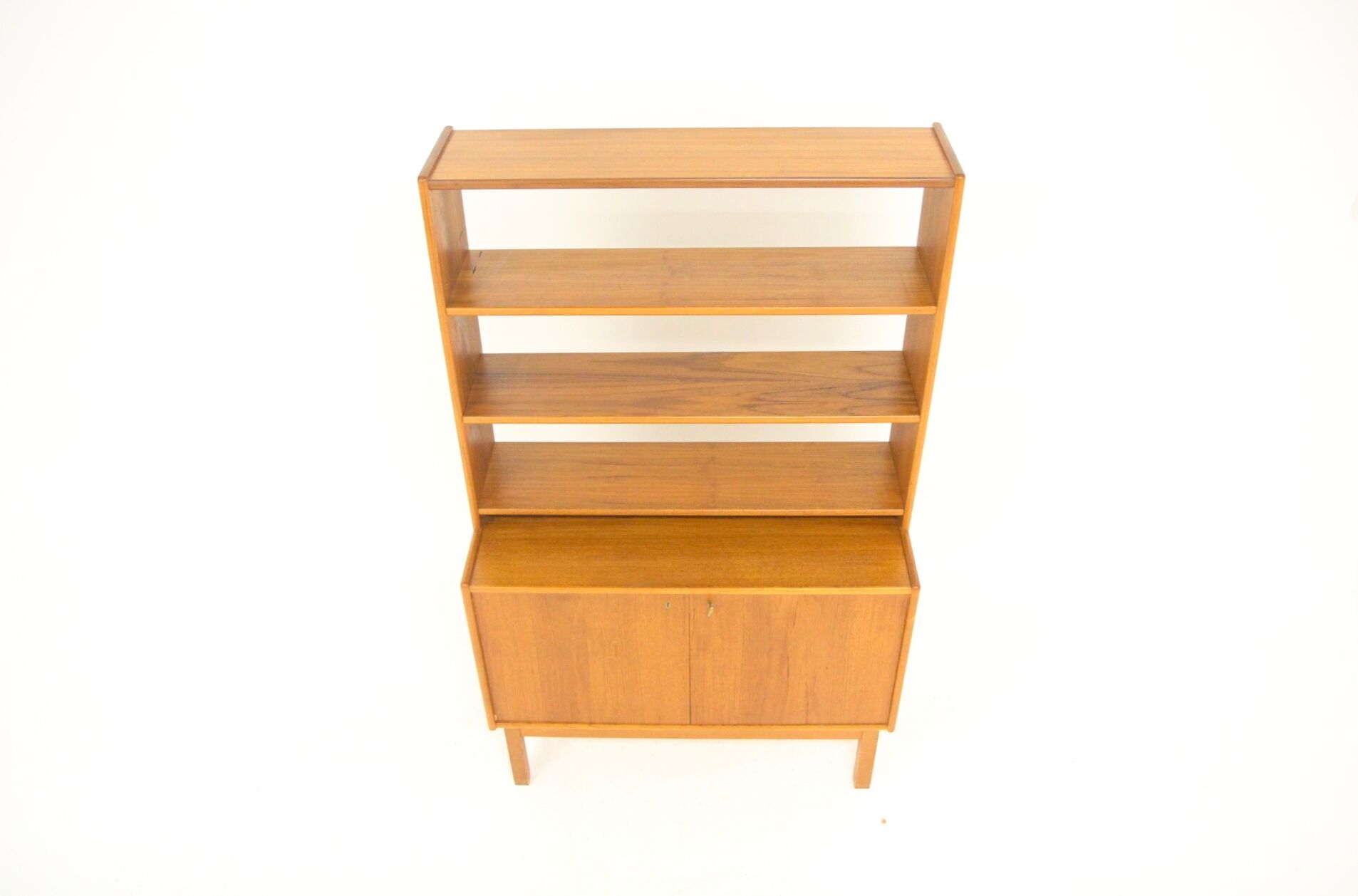 Scandinavian teak library, Afja, Tibro, Sweden, 1960