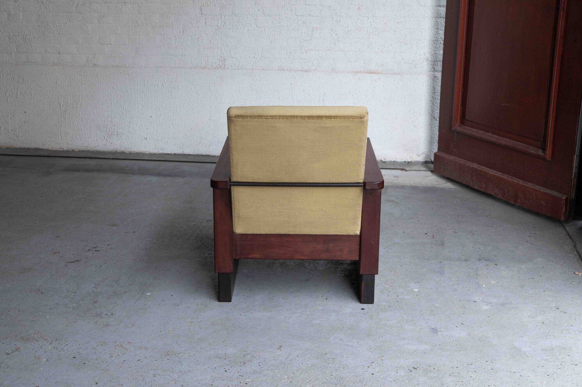 Fauteuil Amsterdam School, années 1930