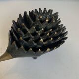 Vintage 1950 hedgehog ashtrays by Walter Bosse for Hertha Baller