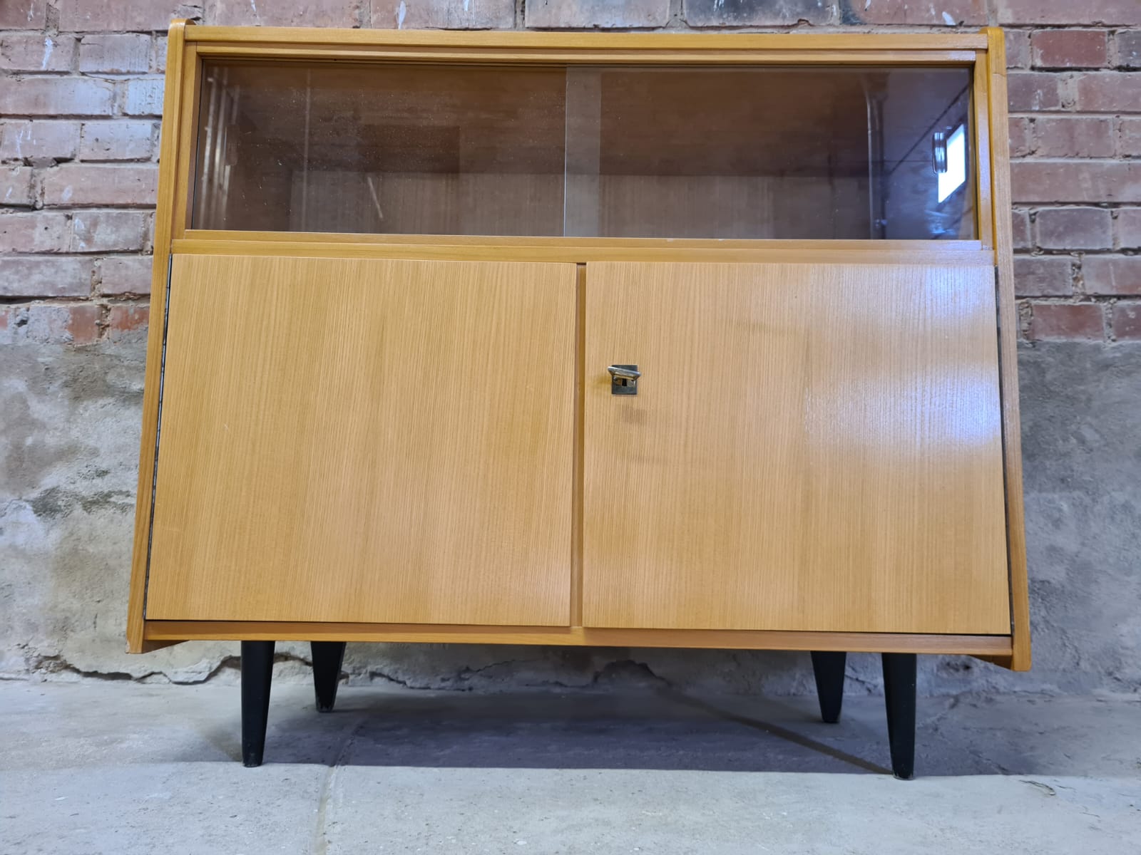 1970's display cabinet