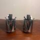 Pair of Space Age wall lights
