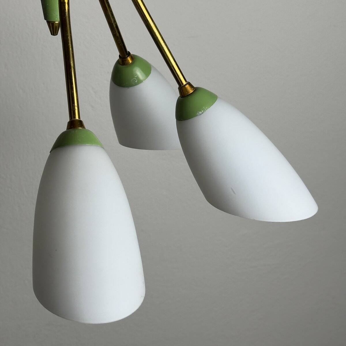 Lustre Stilnovo vintage, Italy 1940-50s, 1950s