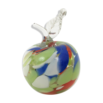 Paper press or sculpture in the shape of an apple