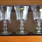 Set of 6 RCR Royal Cristal Rock glasses, Victoria model
