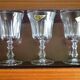 Set of 6 RCR Royal Cristal Rock glasses, Victoria model