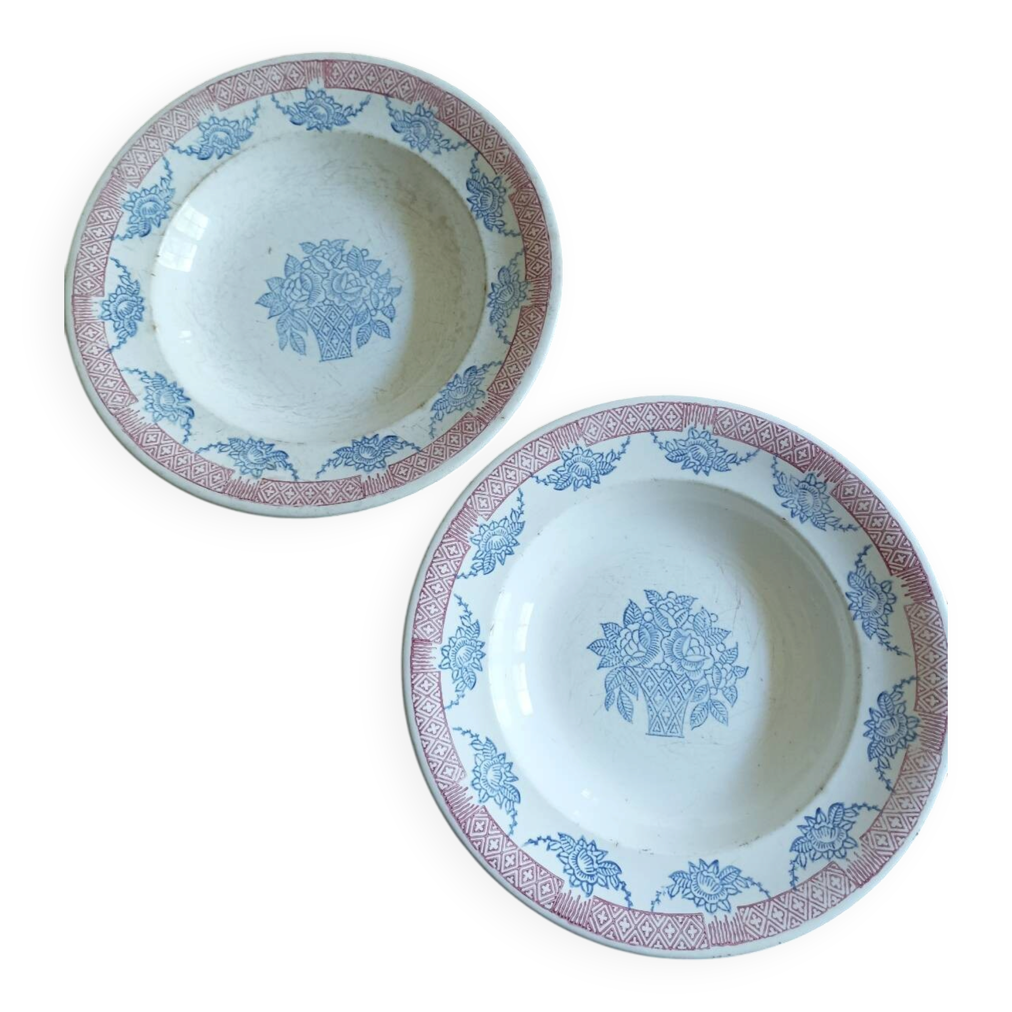 Plate Longwy Normandy 1757