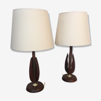 American lamps pair