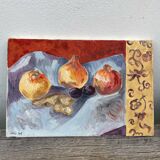 Nature morte tableau huile