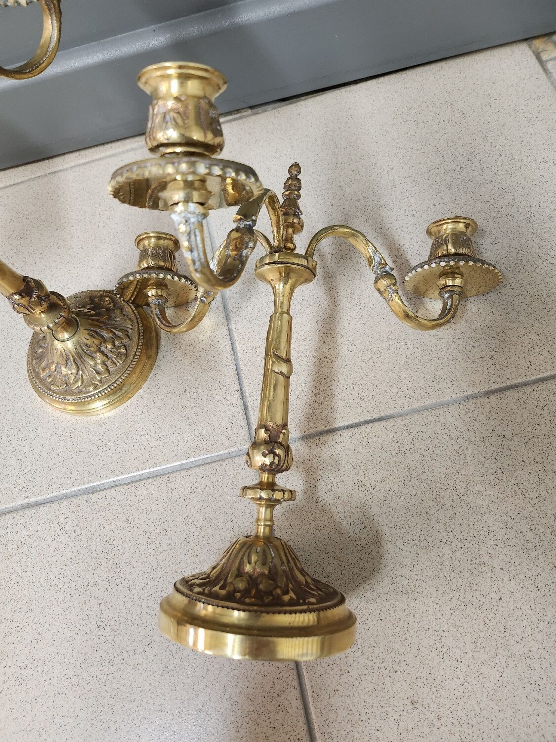 Pair of candlesticks