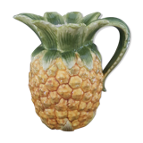 Pichet cruche barbotine ananas