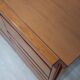 Cabinet bar 4D de la série Angelo Mangiarotti en noyer italien des années 1970