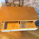 Vintage sideboard with 2 formica and wood doors