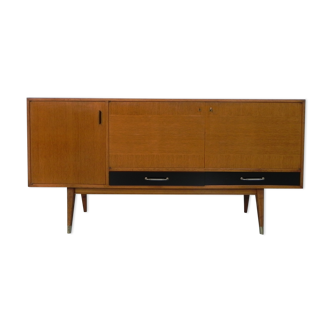 Vintage sideboard with 3 doors and 5 drawers