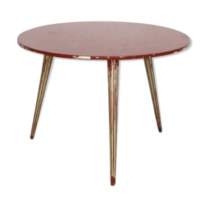 Table basse bordeaux