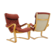 1970s Gustav Axel Berg Pair of 'Peter' Easy Chairs by Bröderna Andersson,Sweden