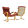 1970s Gustav Axel Berg Pair of 'Peter' Easy Chairs by Bröderna Andersson,Sweden