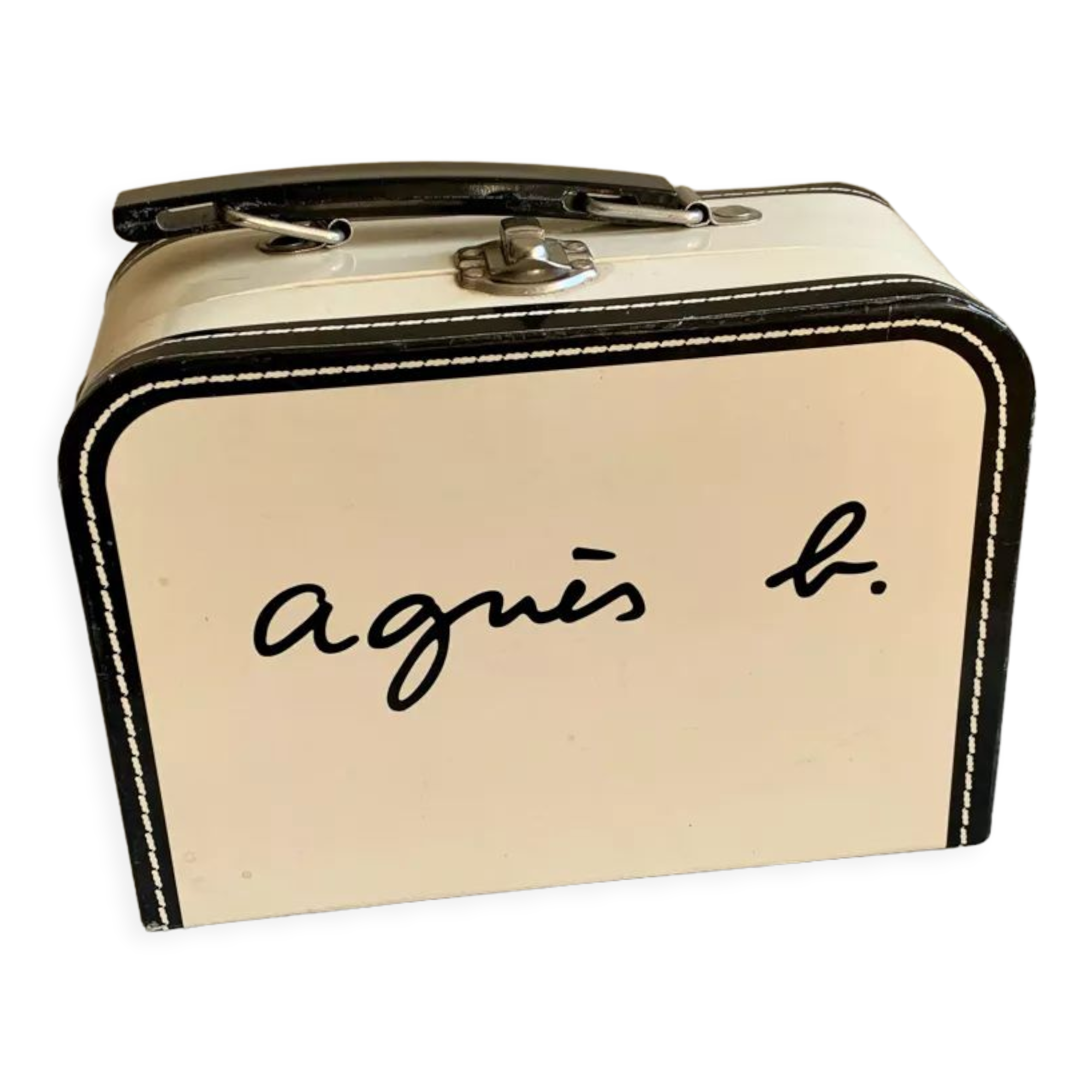 Advertising suitcase Agnès b child