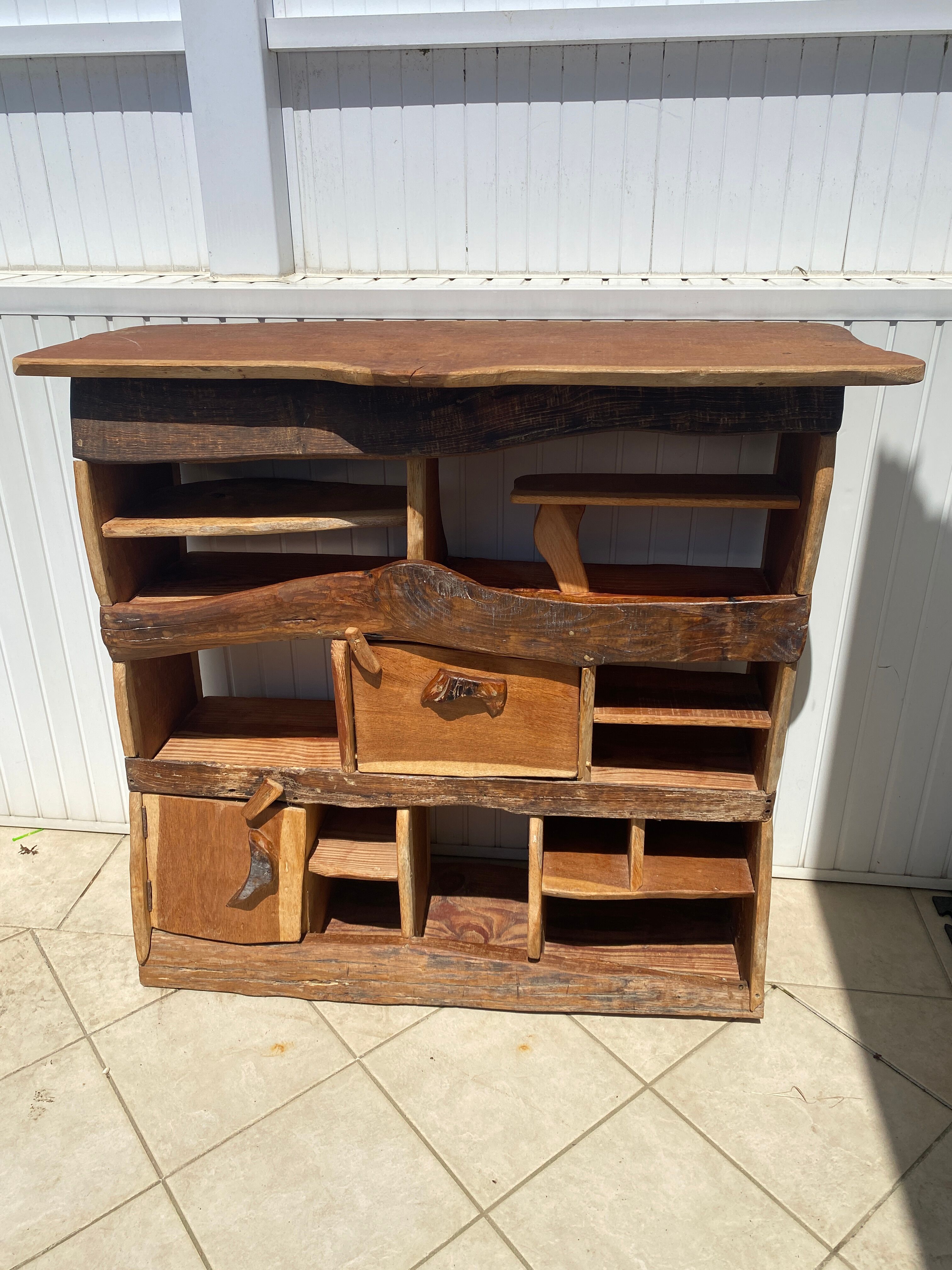 Brutalist chalet bar buffet furniture