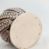 Pitcher 2L ceramic decoration in relief